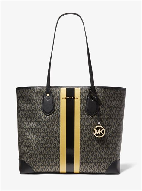 michael kors tote eva|Eva Large Logo Tote Bag .